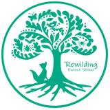 Rewilding Forest School Logo - Home