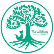 Rewilding Forest School Logo - Home