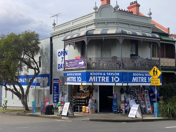 Front view of a hardware store | Annandale, NSW | Booth & Taylor Hardware