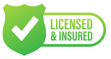 Licensed and insured logo