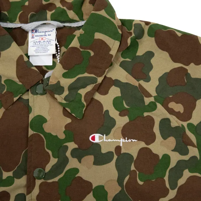 Champion- Coaches Jacket Duck Camo