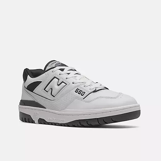New Balance- 550 White with Black