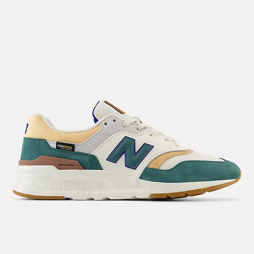 New Balance- 997H Sea Salt with New Spruce and Team Royal