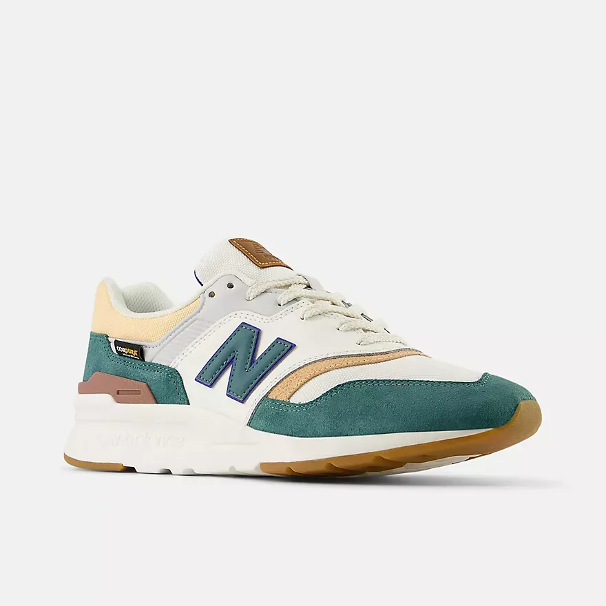 New Balance- 997H Sea Salt with New Spruce and Team Royal