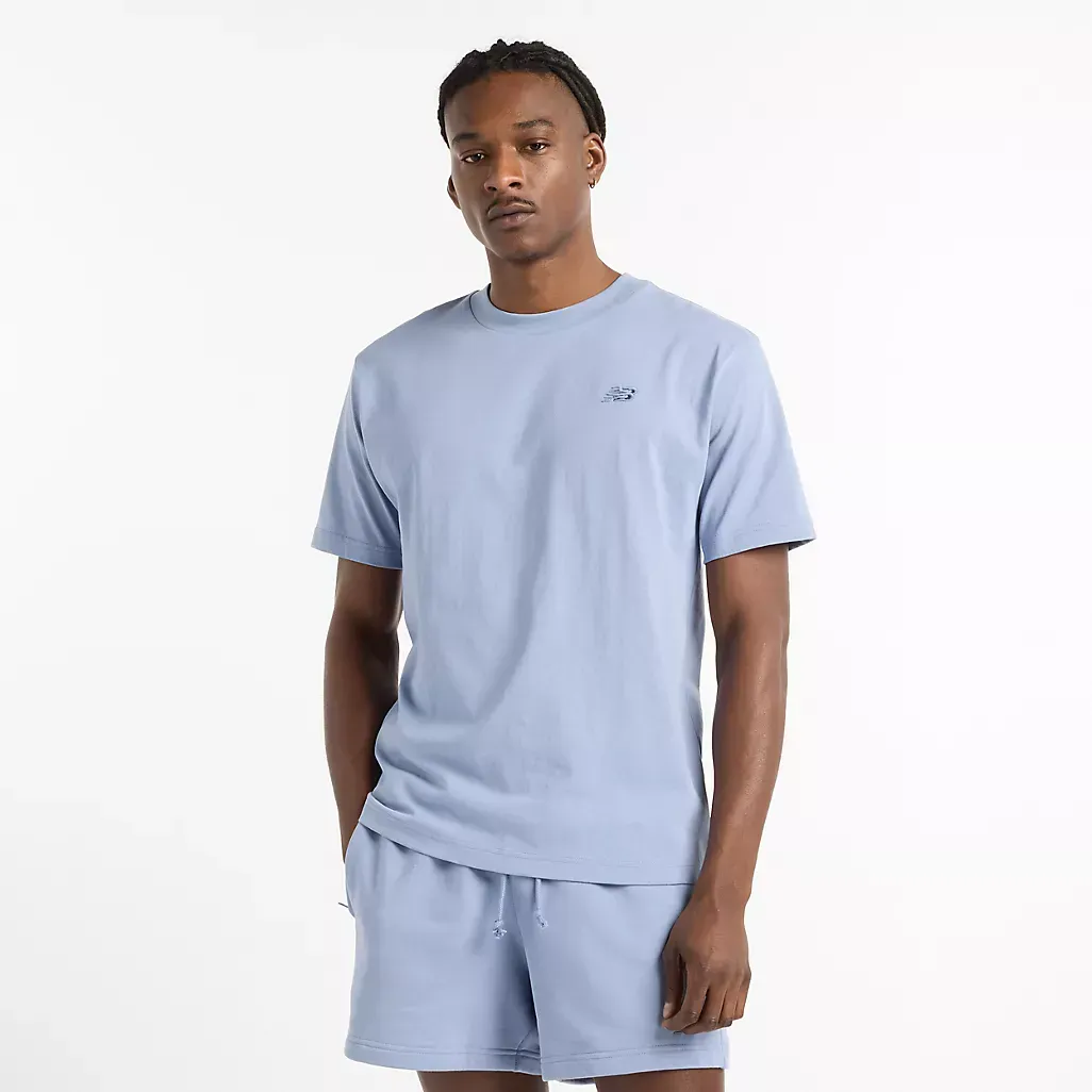 New Balance- Athletics Cotton T-shirt Dusk Shower