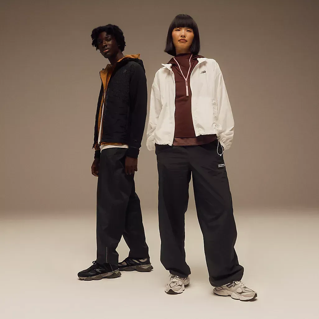 New Balance-9060 Black with Castlerock and Raincloud