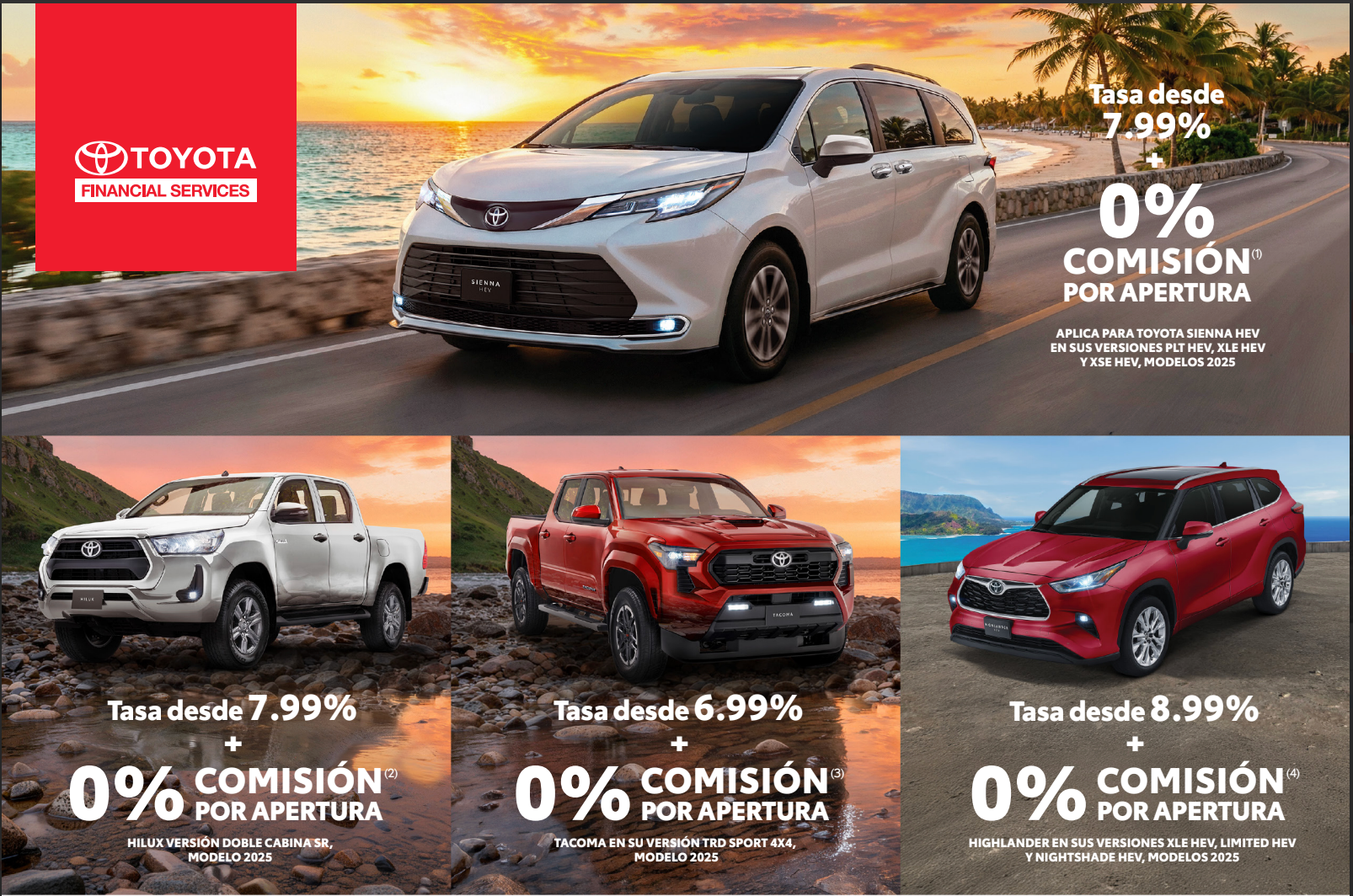 Una mujer y dos niños bajan de una minivan.