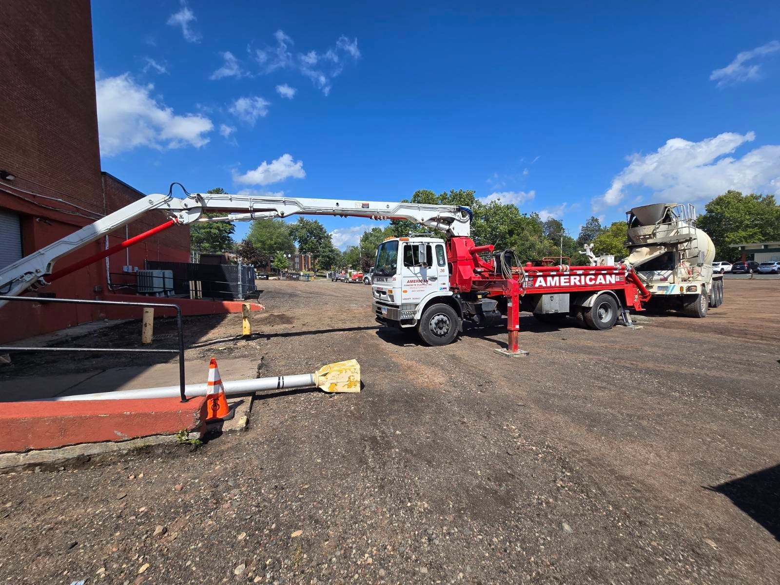 A Couple of Construction Workers Are Working on A Construction Site - Middletown, CT - American Concrete Pumping