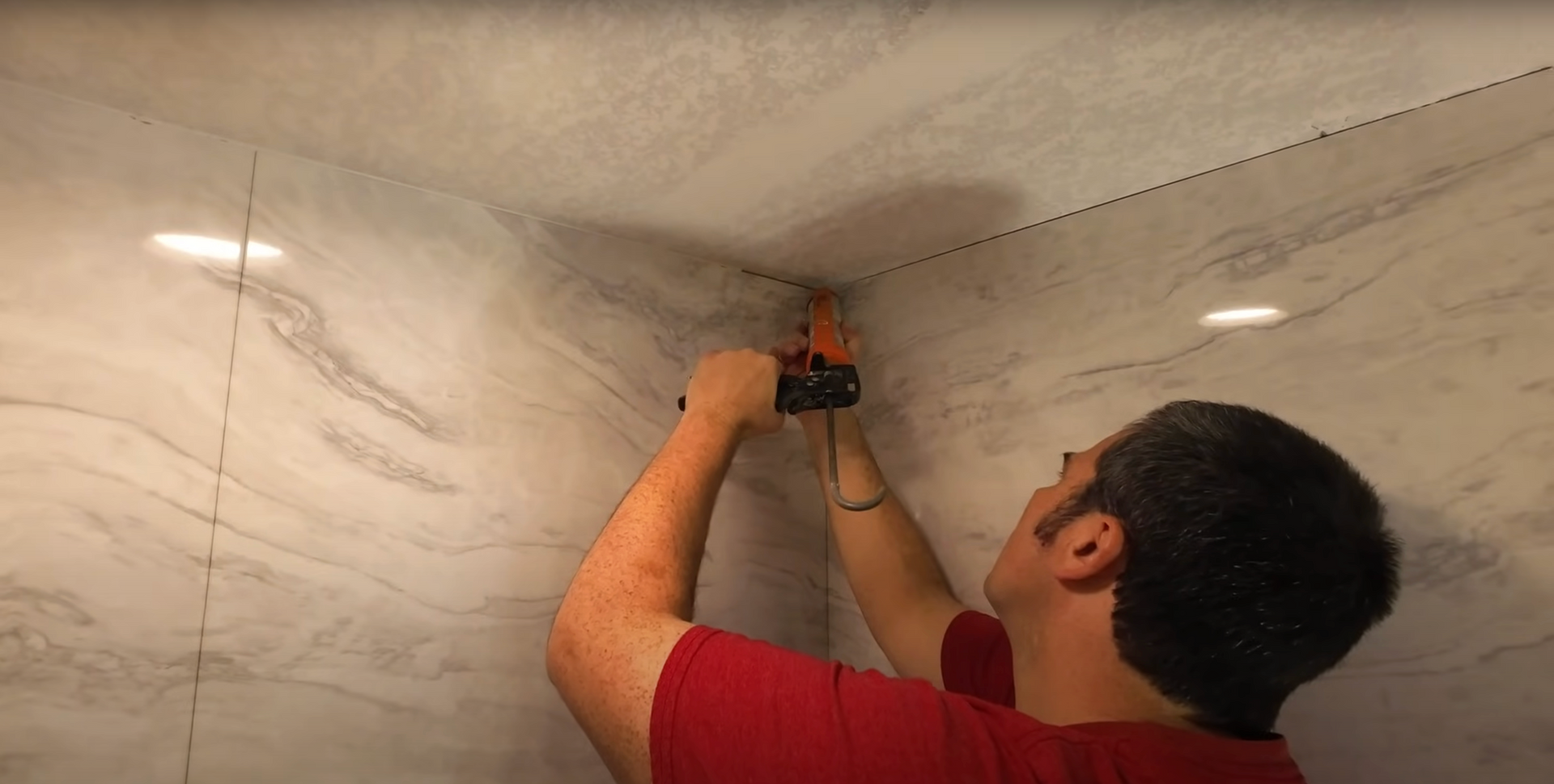 replacing a shower in Menlo Park, CA