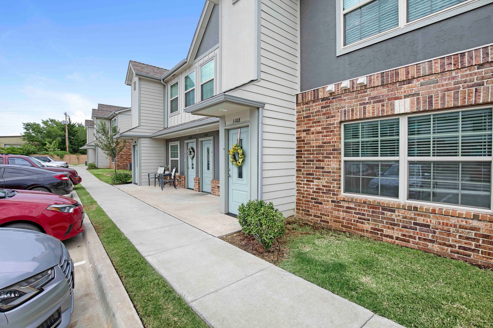 walkway and exterior