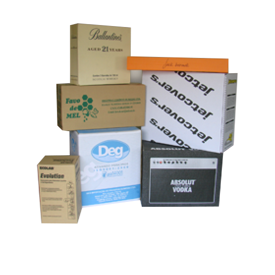 Conjunto de embalagens