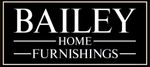 Bailey home furnishings logo on a black background