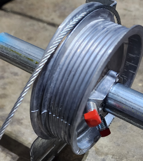 Garage Door Cable and drum