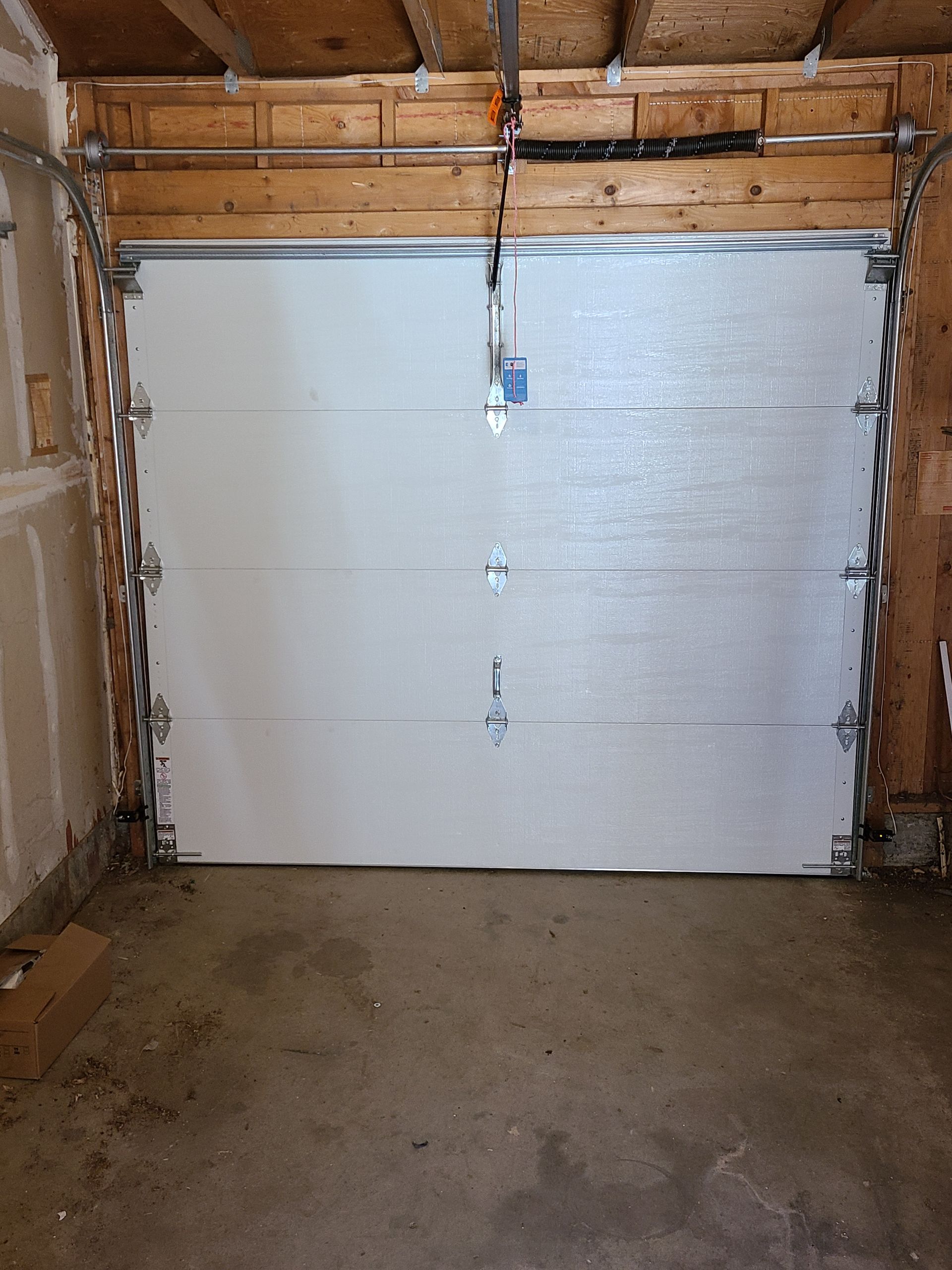 Steel Back Garage door