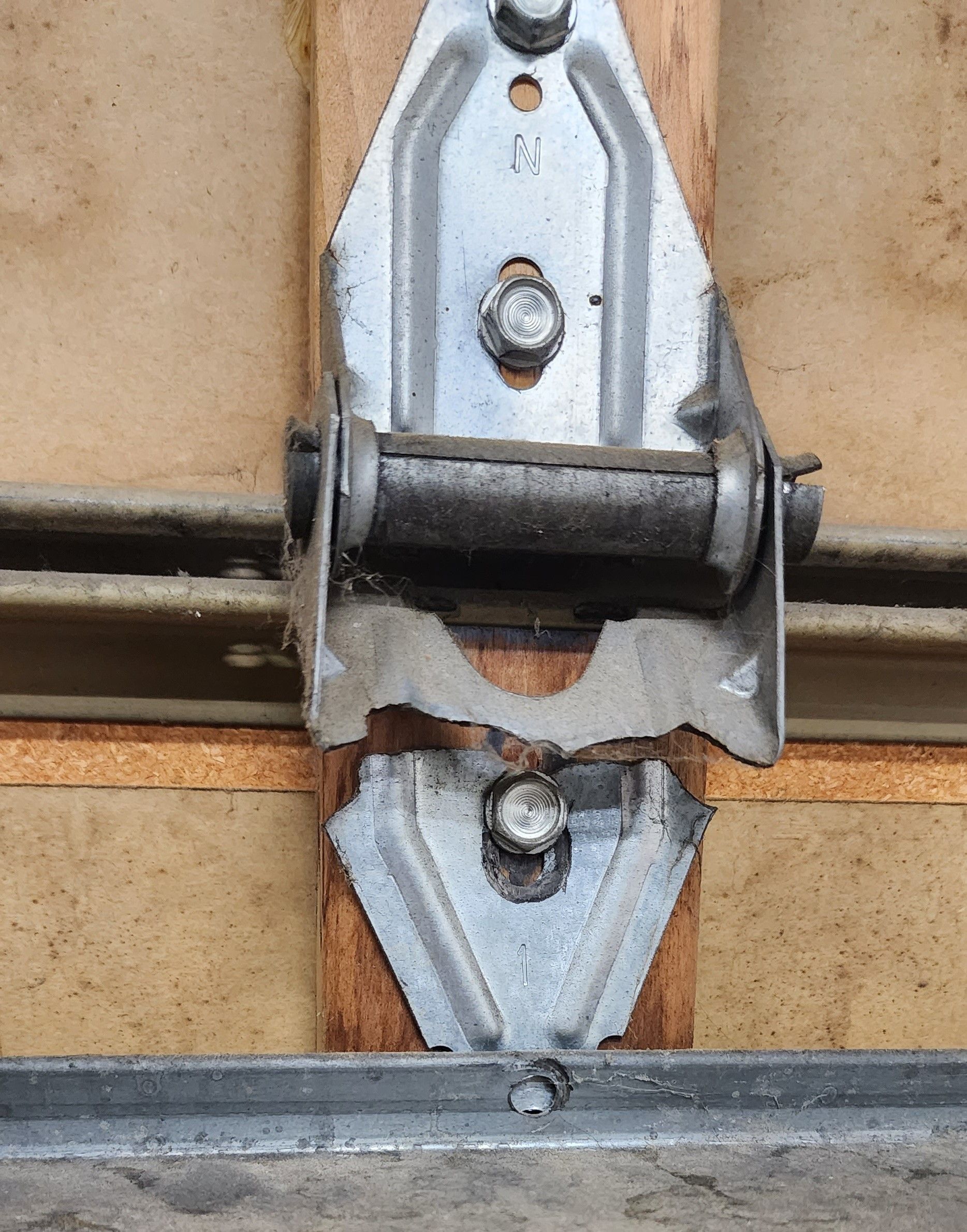 Broken Garage Door Hinge