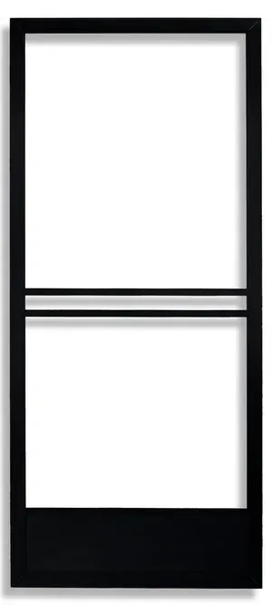 Black rectangular frame with two horizontal black bars.
