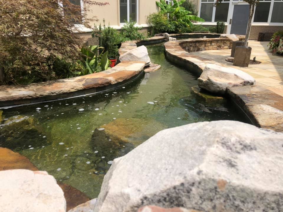 House Fish Pond — Newnan, GA — Aqua Gardens