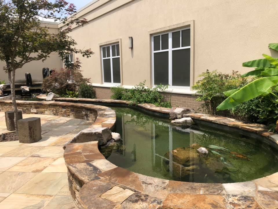 Man Made Fish Pond Outside — Newnan, GA — Aqua Gardens