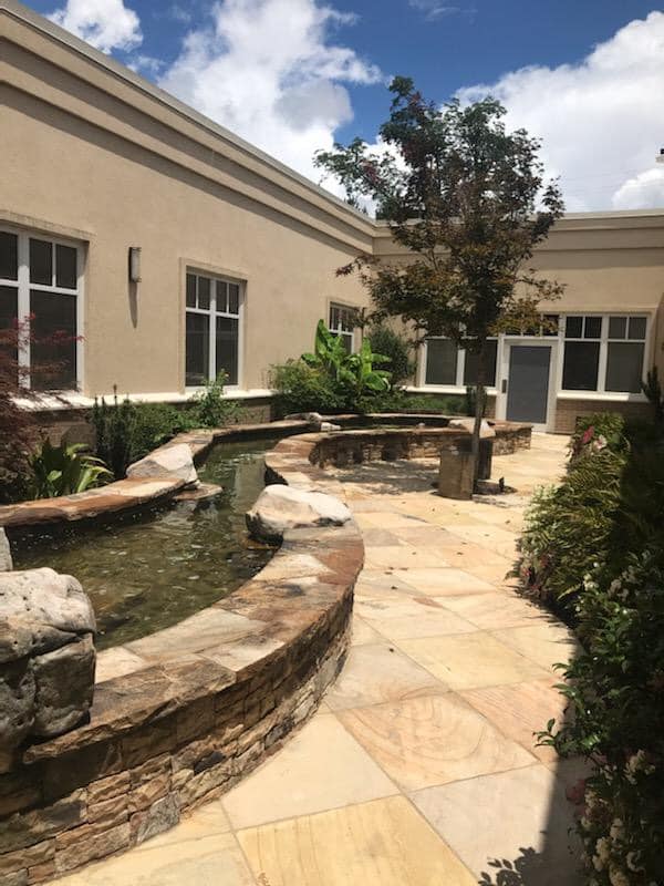 Fish Pond Outside the House — Newnan, GA — Aqua Gardens