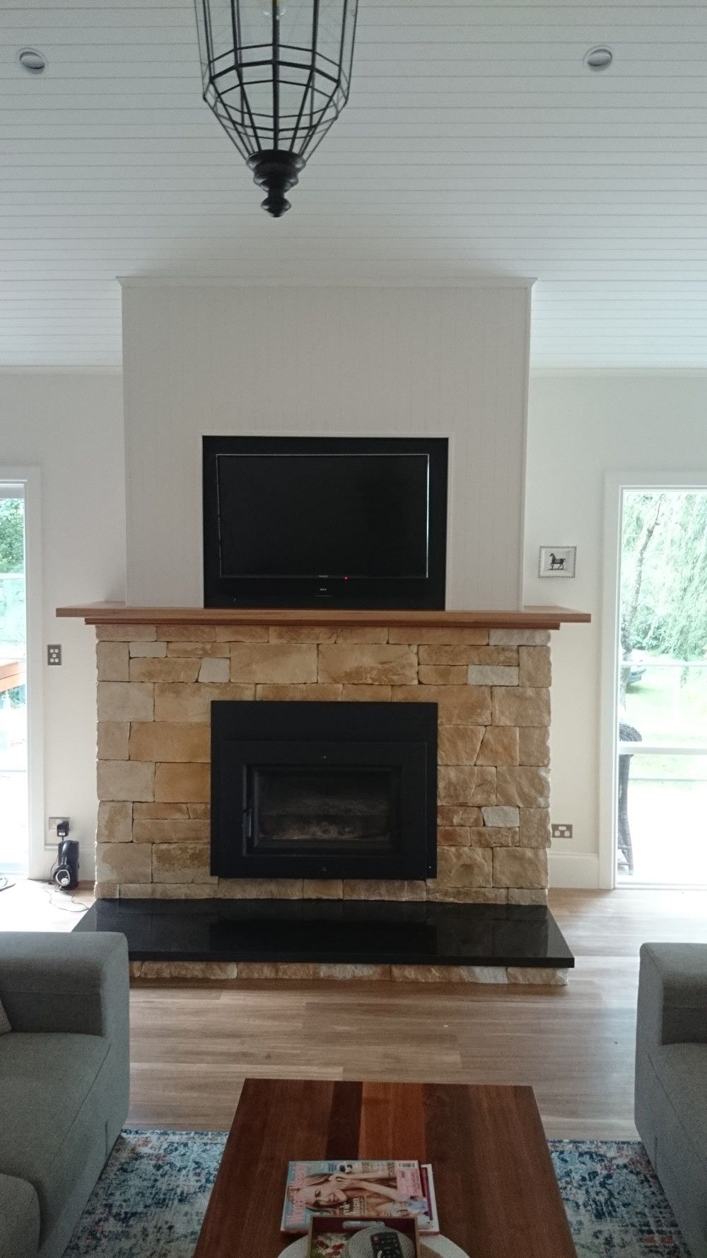Fireplace with Mantle — Cabinetry Solutions in Balaclava NSW