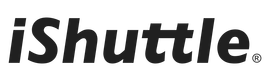 IShuttle logo in black, sans-serif font, with the registered trademark symbol.