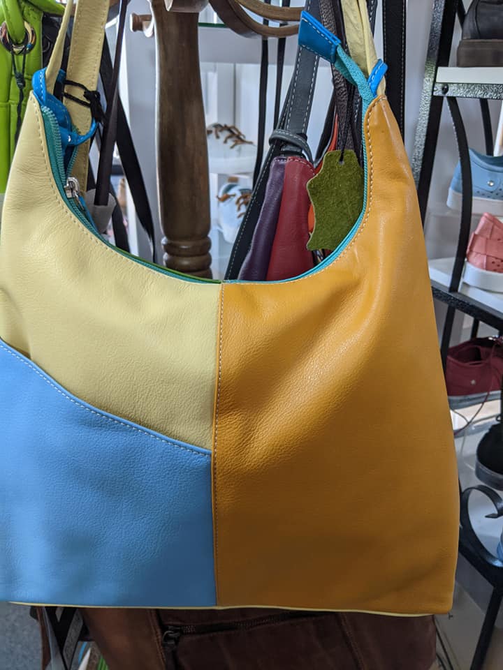 Colorful Leather Handbag — Bundaberg, QLD — Comfoot Shoes
