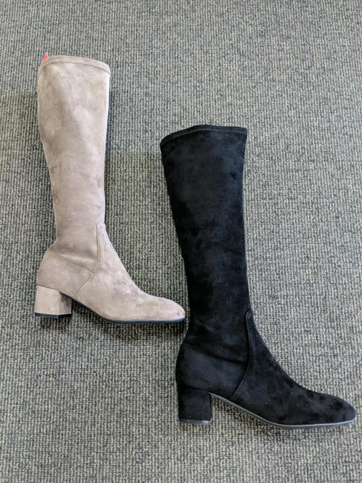 Black And Beige Boots — Bundaberg, QLD — Comfoot Shoes