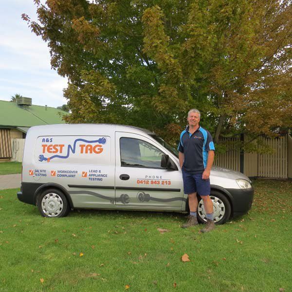 test and tag man and van