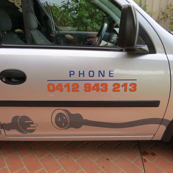 test and tag van stickers