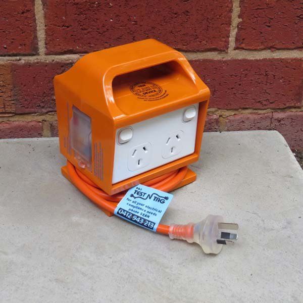 test and tag electrical box