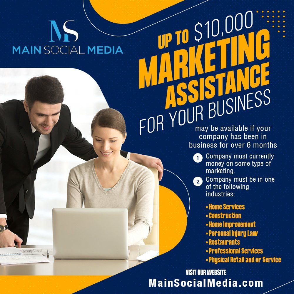 Marketing Assistance Promo Ad