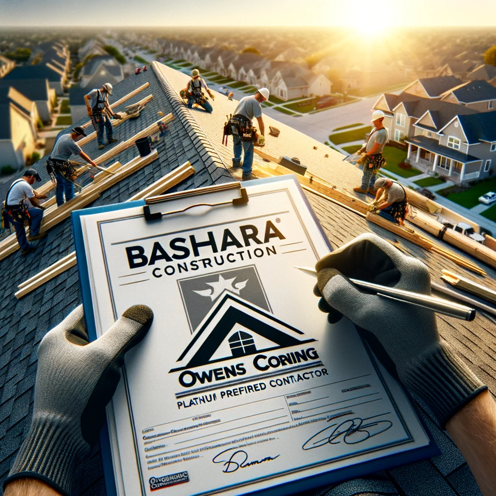 We are a certified roofer in houston