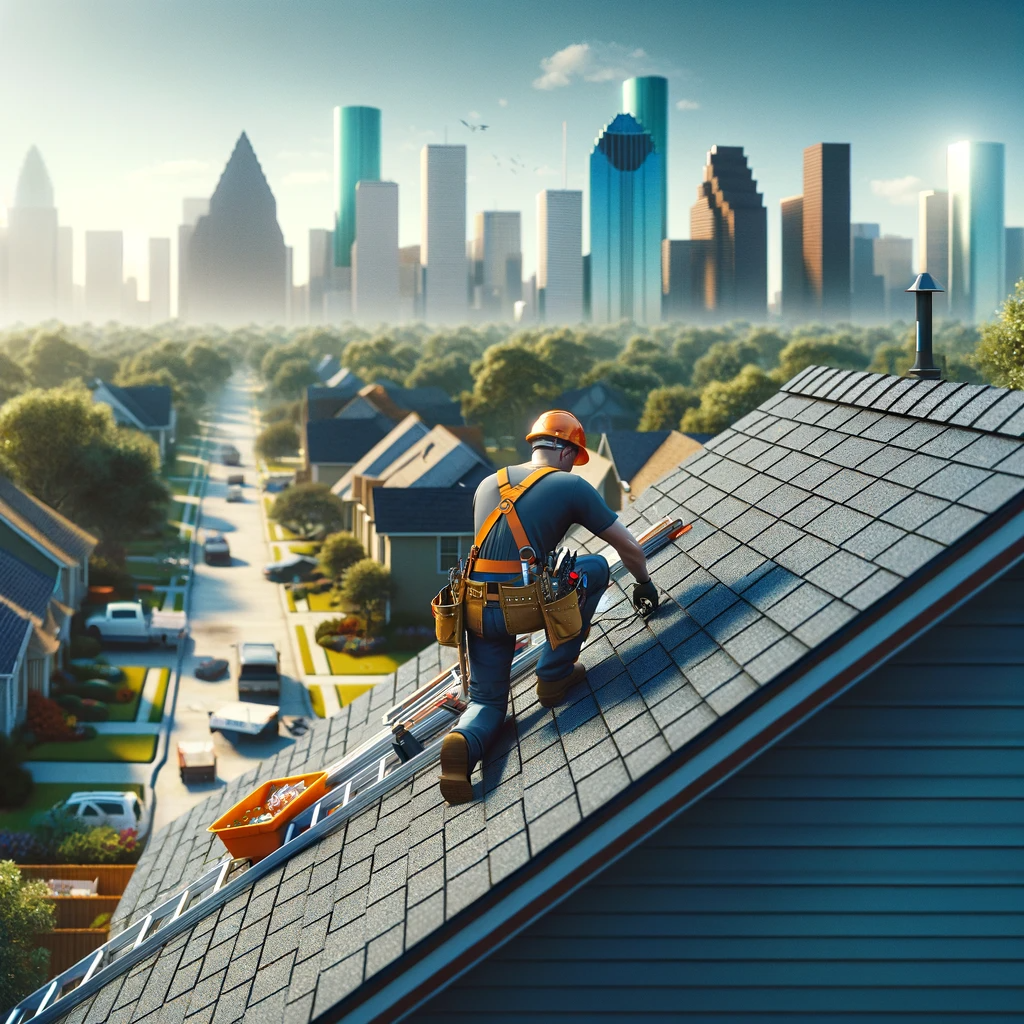 Exceptional team of the top 3 best roofers in Houston, including residential roofing specialists