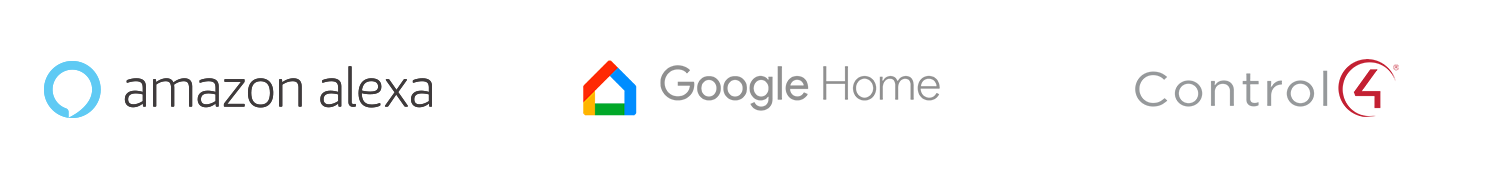 A blurred image of amazon alexa , google home and control
