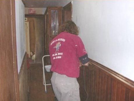 Refinishing Wood Panel — Allentown, PA — Hire A Husband, Inc.