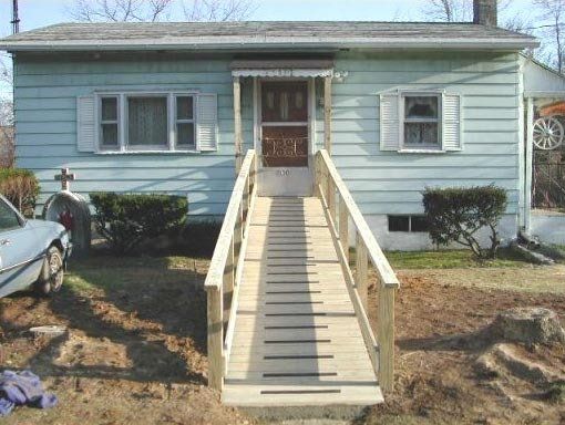 Complete Wheelchair Ramp — Allentown, PA — Hire A Husband, Inc.