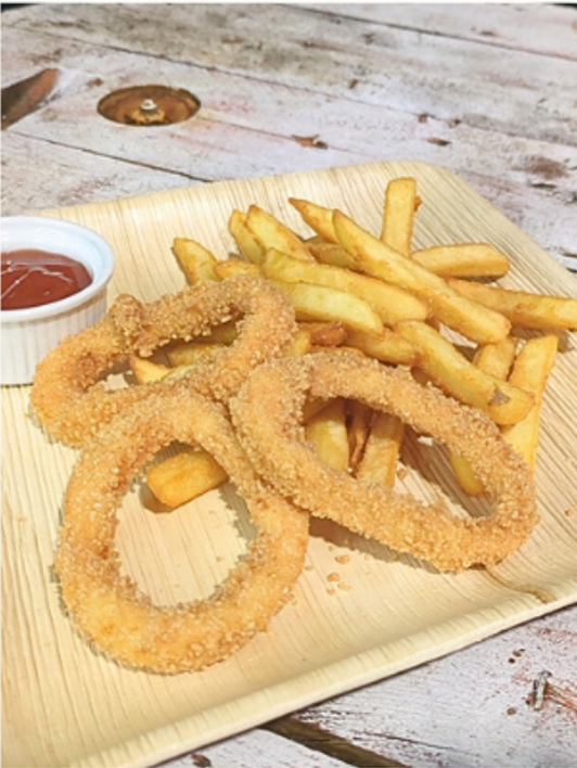 Calamari With Chips — Fresh Seafood In Warana, QLD