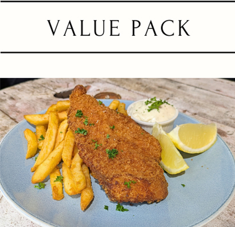 PTC Schnitty With Chips — Fresh Seafood In Warana, QLD