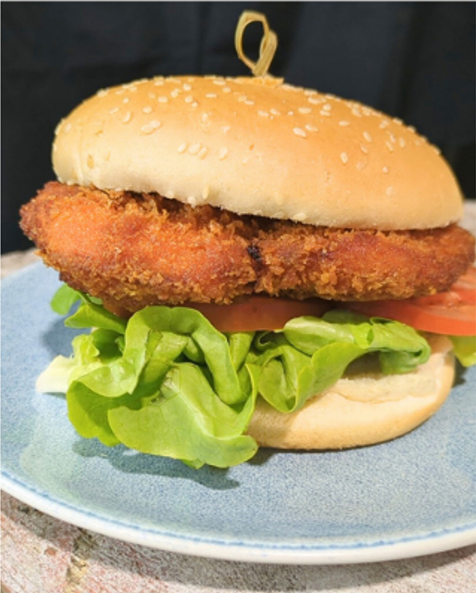 Chicken Burger — Fresh Seafood In Warana, QLD