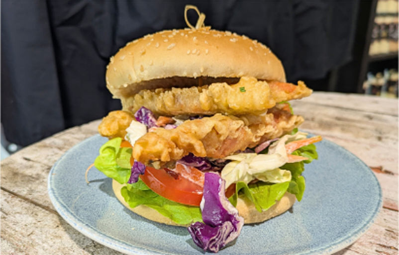 Soft Shell Crab Burger — Fresh Seafood In Warana, QLD
