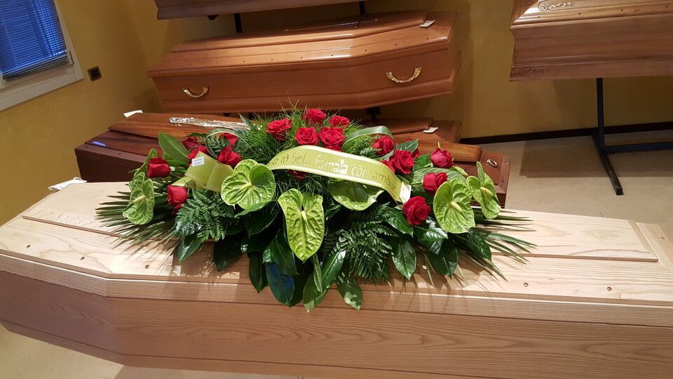 Addobbi floreali per funerale