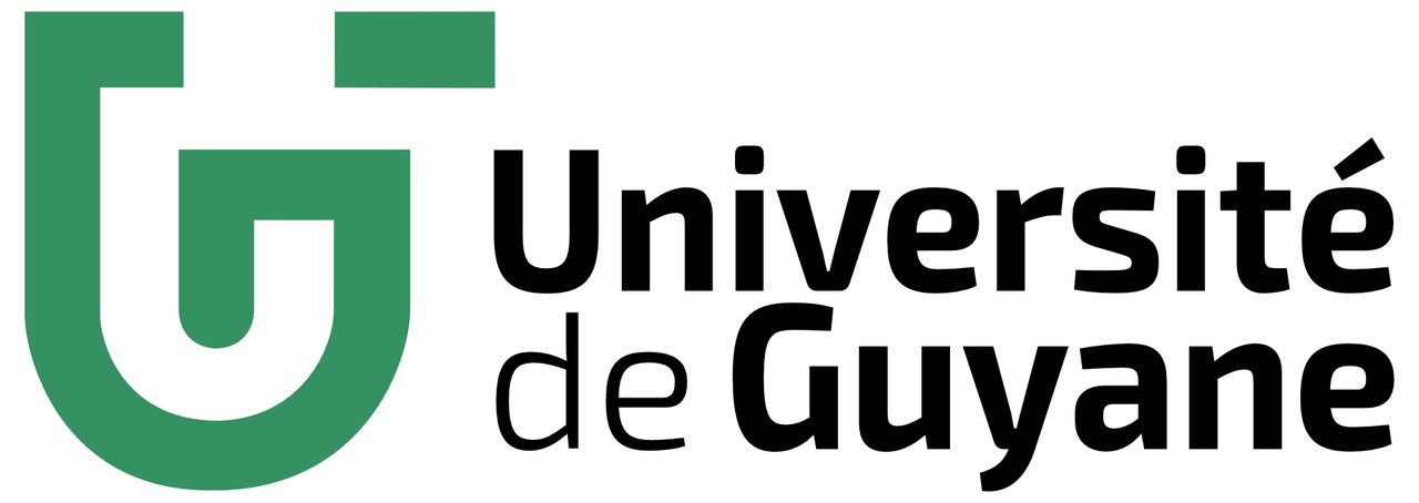 Le logo de l'université de guyane est vert et noir.