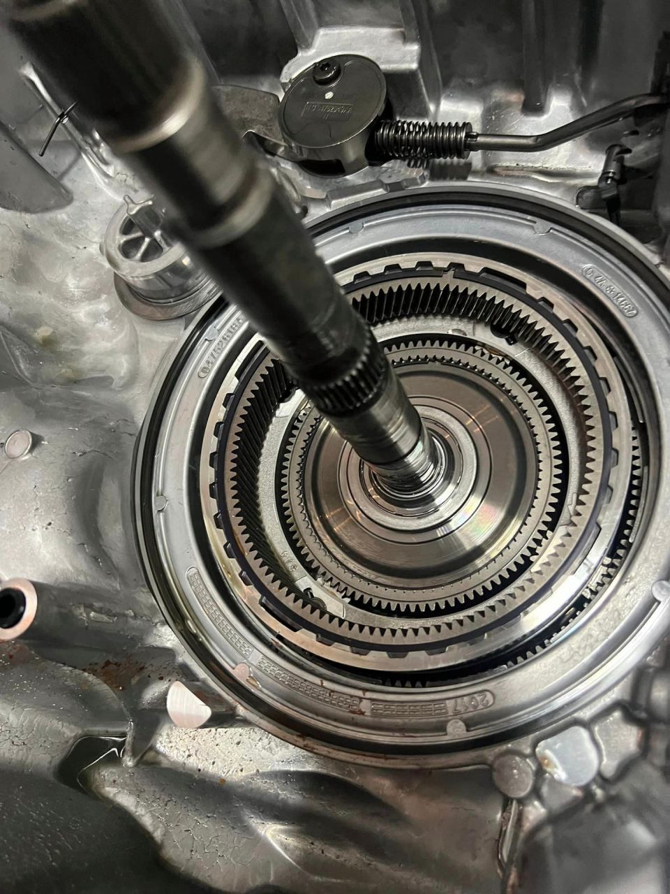 componenti dei freni di un'auto