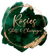 Rosies Shots and Champagne logo