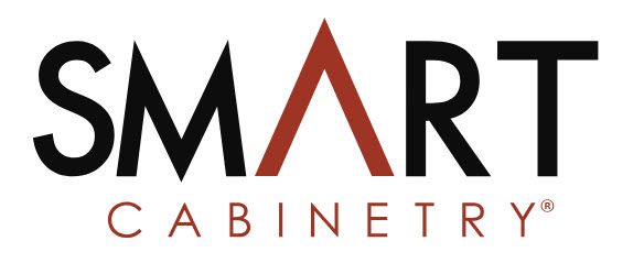 SMART Cabinetry logo in black and red text on a white background