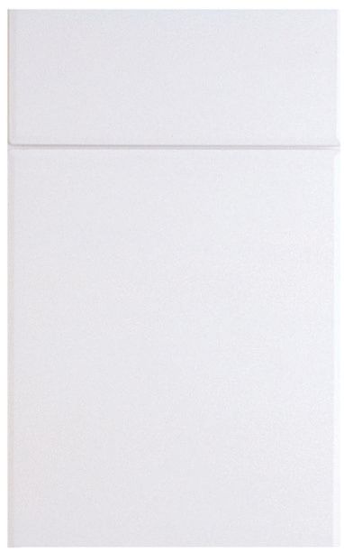 A close up of a white envelope on a white background.