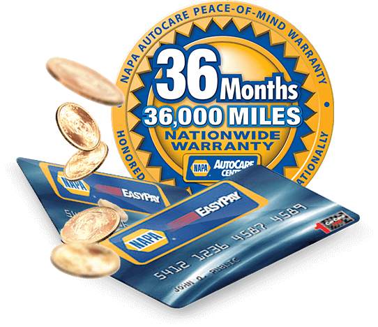 Apply for NAPA EasyPay at Carnaghi Towing & Repair in Danville, IL