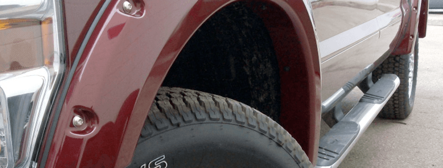 Pick-up truck - Exterior Tire View