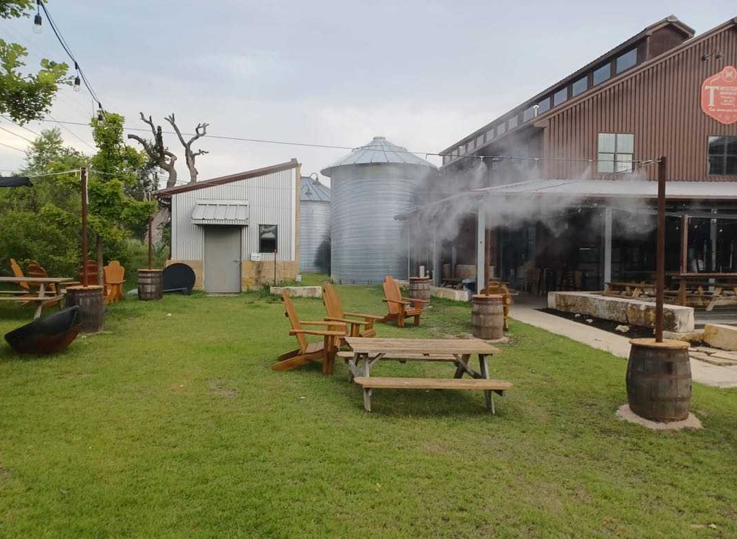 Do patio misters use a lot of water?