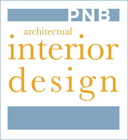 A logo for pnb architectural interior design